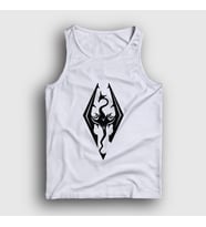 Presmono Unisex Beyaz Skyrim Oyun The Elder Scrolls V Atlet 432589tt (Beyaz)