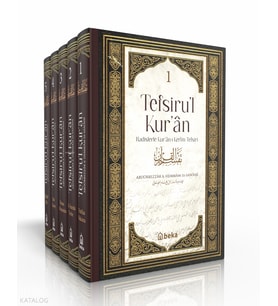 Hadislerle Kuranı Kerim Tefsiri - Tefsirul Kuran - 5 Cilt Takım Beka Yayınları Abdürrezzak B. Hemmam Es-San’Ani