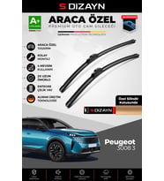 Drs Tuning Peugeot 3008 3 Ön Cam Silecek Seti 2023 Üzeri Premium Araca Özel 70-40 Cm A+ Kalite