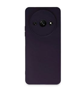 Xiaomi Redmi A3 4G Kılıf Nano içi Kadife Silikon - Mor