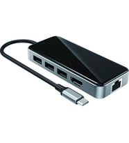 Airsky 10 in 1 Type C Çevirici Gigabit Rj45 4k Hdmi 5* Usb 3.0 