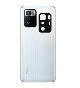 Xiaomi Poco X3 GT Uyumlu Zore 3D Kamera Camı (Siyah)