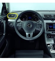 VW Passat CC 2009-2012 Ön Konsol Sol Havalandırma Izgarası 3AB819701A
