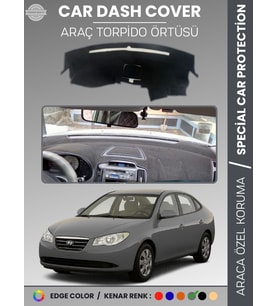 HYUNDAİ ELANTRA (2007-2011) Torpido Örtüsü Ön Göğüs Halı Araca Özel Çatlamayı Önler Kaymaz