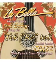 La Bella OU82 Ud Re Teli  Gümüş Kaplama Tek Tel