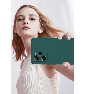 Newface Xiaomi Poco X5 Pro 5G Nano içi Kadife Silikon - Mor