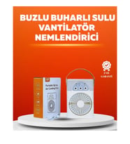 Mey İthalat® Mini USB Klima Fan 3 Kademeli Spreyli Hava Soğutucu, Taşınabilir