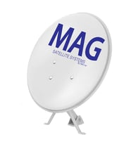 MAG 70 CM OFSET BEYAZ ÇANAK ANTEN (KÜÇÜK MOUNT)(10LU PAKET)