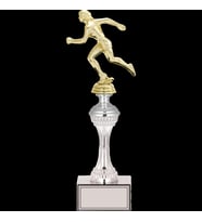 ODAK KUPA - Figürlü Kupalar - Atletizm Kadın Figürlü Kupalar FG-030 C - 34 cm