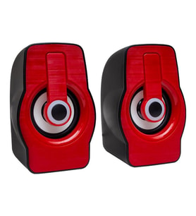 MagicVoice MV-4941 USB Hoparlör Rgb Işıklı Siyah/Mavi-Siyah/Kırmızı (2*3 Watt - 4 Ohm)