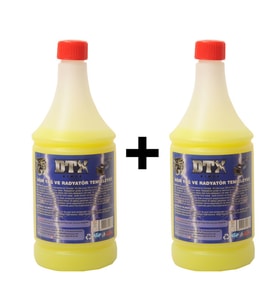 2 Adet Ağır Yağ Ve Radyatör Temizleme İlacı Sarı ( Kons. 1/10 ) 500 ml