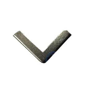 Kitap, Kapak, Menü, Albüm Köşesi, Orta - 18x32mm, Nikel, 1000 Adet