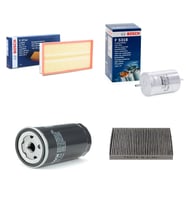 Bosch Filtre Bakım Seti Audi A3 1.6 1.8 1.8 T Benzinli 1999-2003 Hava + Yağ F + Yakıt F. + Polen Bosch