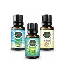 Yaz Esintisi + Fresh + Kır Çiçeği ( Oda Kokusu Aroma Terapi Buhurdanlık / Difüzör Yağı ) 3 Adet x 10 ML
