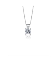 2.25 Crt Zirconia Markiz Esinti Gümüş Kolye
