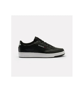 Reebok CLUB C 85 100213270 Erkek Sneaker Ayakkabı Siyah Beyaz 40-45 (Siyah - Beyaz)