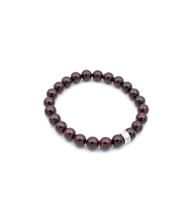 DOĞAL LAL (GRANAT) BİLEKLİK 1.KALİTE DOĞAL TAŞ