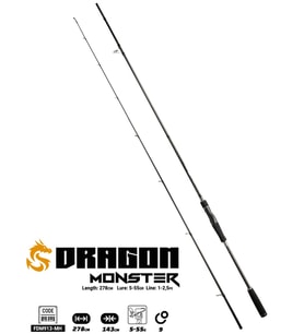 Fujin Dragon Monster 278Cm 5-55Gr Spin Kamisi