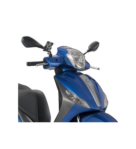 Piaggio Uyumlu Ayna Bağlantılı Telefon Tutucu Black
