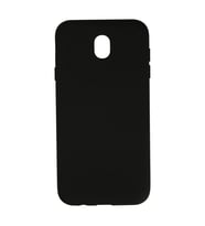 Samsung Galaxy J7 Pro / J730 Kılıf Nano İçi Kadife Silikon - Siyah