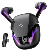 TW970 TWS RGB Gaming Bluetooth Kulaklık - 2.4GHz ve Bluetooth Modu (Siyah)