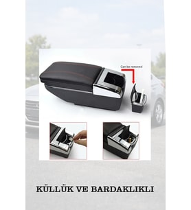 suzuki swift 2012 kol dayama Lüks geniş model Siyah Yastıklı Deri