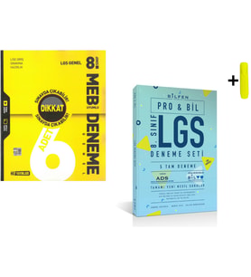 Hız Ve Bilfen 8. Sınıf LGS Genel Deneme Yeni