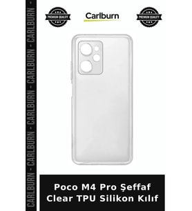 Poco M4 Pro Şeffaf Clear TPU Silikon Kılıf Cep Kılıfı Telefon Kapağı Cihaz Aksesuarı