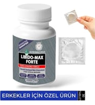 L.Ibi.Do Ma.X Fo.Rte 30Lu Destekleyici + Prezervatif Hediye