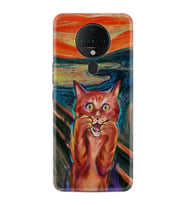 Tecno Spark 6 Kılıf Silikon Desen Tablo Cat 1788