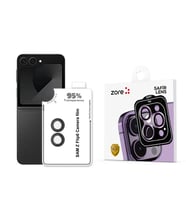 Galaxy Z Flip 6 Zore CL-11 Safir Parmak İzi Bırakmayan Anti-Reflective Kamera Lens Koruyucu