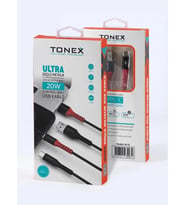 Tonex 3.4A 20W Usb To Type-C 20W Hızlı Usb Kablo M-12  - 10 ADET