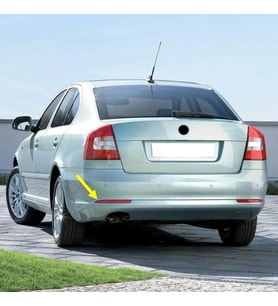 Skoda Octavia 2 2009-2012 Arka Tampon Sol Alt Köşe Reflektörü 1Z0945105A