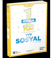 345 Tyt 1 Ayda Tüm Sosyal Soru Bankası Tarih-Coğrafya-Felsele-Din Kültürü