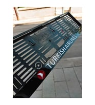 Plakalık Turkısh Aırlınes Takmatik Piyano Black Pleksi (çift)