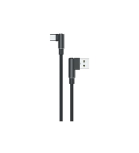 3 Metre Type-C Şarj Kablosu 3A Hızlı Şarj USB Type-C Data ve Şarj Kablosu (Siyah)
