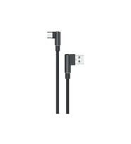 3 Metre Type-C Şarj Kablosu 3A Hızlı Şarj USB Type-C Data ve Şarj Kablosu (Siyah)