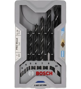 Professional Accessories Bosch - Ahşap Matkap Ucu Seti 7 Parçalı