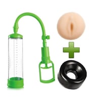 Pretty Love Penis Pompası Vakum Pompa + Penis Pompası Yedek Başlık!