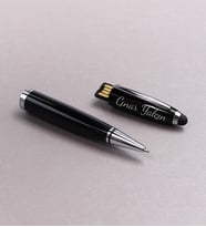 Kişiye Özel Dokunmatik 32 GB Usb Girişli Siyah Renk Kalem