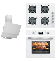 Çetintaş Airfrey Ankastre Set-Beyaz(Fırın-5234 &Cat848 Ocak &P3 55231 Davlumbaz)