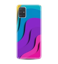 Samsung a71 A72 A73 A7 A9 2018 C7 C9 Kılıf Desenli Silikon Renk Cümbüşü 1631