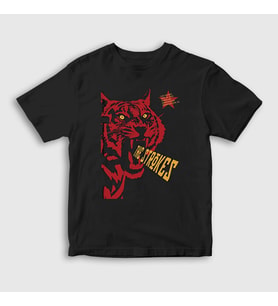 Presmono Unisex Çocuk Siyah Shoreline The Strokes T-Shirt 524632tt