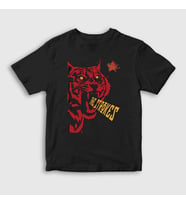 Presmono Unisex Çocuk Siyah Shoreline The Strokes T-Shirt 524632tt