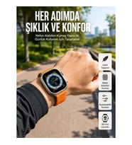 Mey İthalat® Akıllı Saat Amoled Ekran Bluetooth Bağlantılı Özel Tasarım Unısex