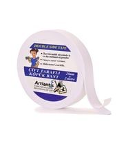 Çift Taraflı Bant Köpük Bant 25mm x 2mt 1 Adet Çerçeve Tablo Halı Yapıştırma Bandı İç Ve Dış Mekan Süper Güçlü Köpük Bant