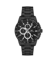 Ferro Quartz Çelik Siyah 44 mm Fonksiyonları Aktif Erkek Kol Saati