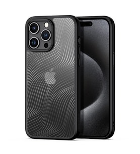 Dux Ducis iPhone 15 Pro Max Aimo Series Premium Buzlu Sert PC-TPU Kılıf-(5775) - EEEEEE5188-8636