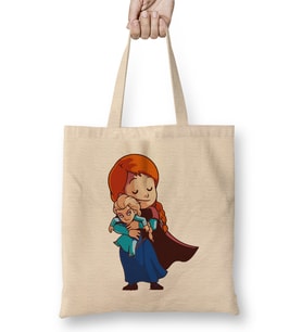 Kawaii Anna Elsa Bez Çanta Uzun Saplı