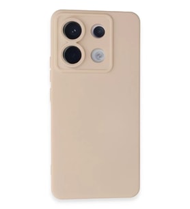 Newface Xiaomi Redmi Note 13 Pro 5G Kılıf Nano içi Kadife Silikon - Pudra